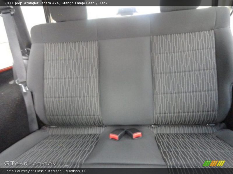 Mango Tango Pearl / Black 2011 Jeep Wrangler Sahara 4x4
