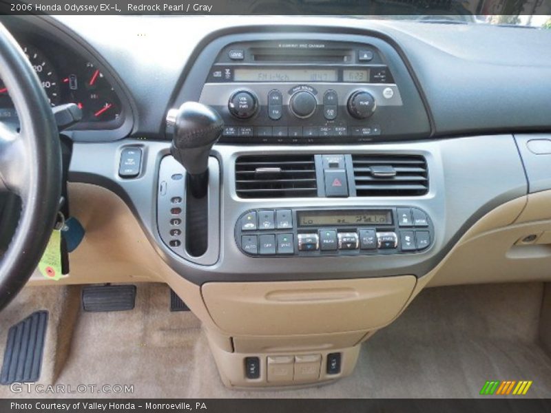 Redrock Pearl / Gray 2006 Honda Odyssey EX-L