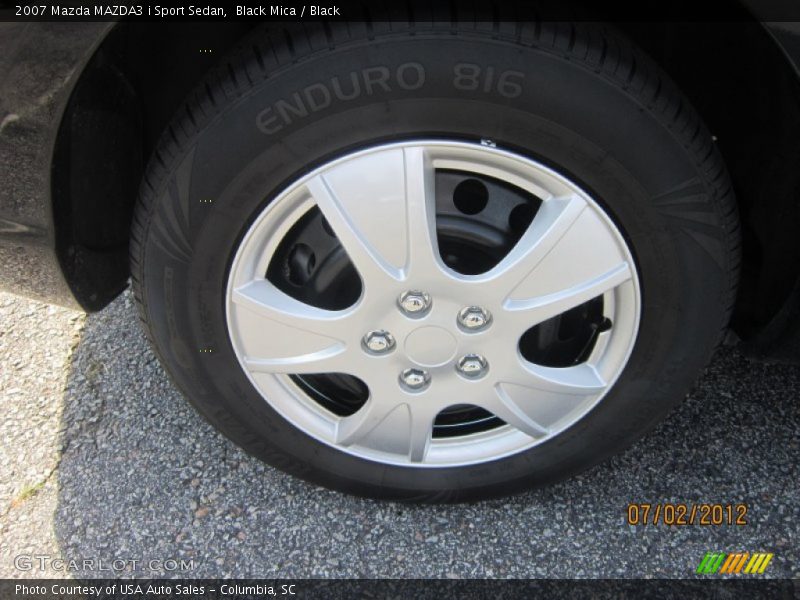 Black Mica / Black 2007 Mazda MAZDA3 i Sport Sedan