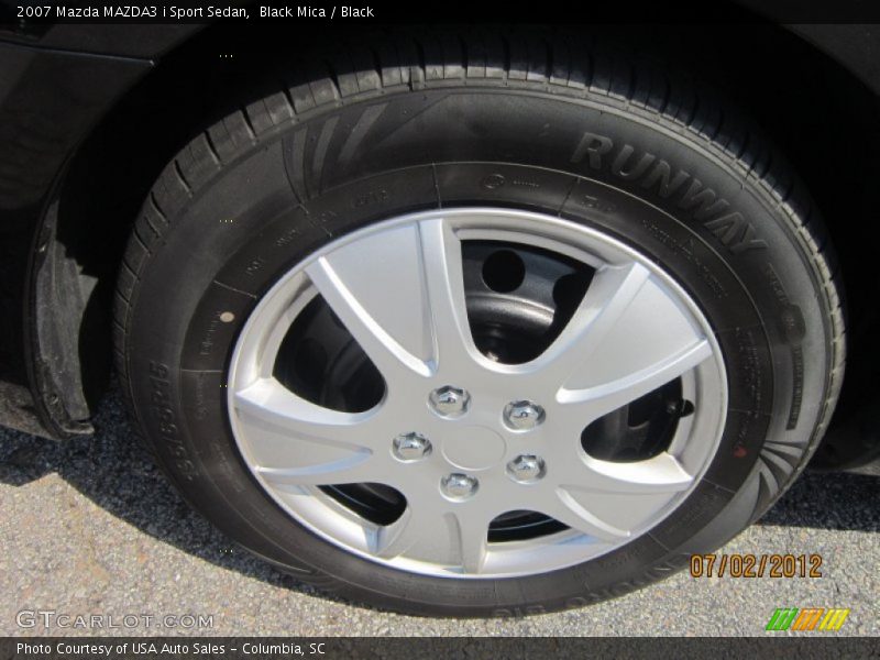 Black Mica / Black 2007 Mazda MAZDA3 i Sport Sedan