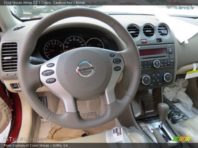  2013 Altima 2.5 S Coupe Steering Wheel