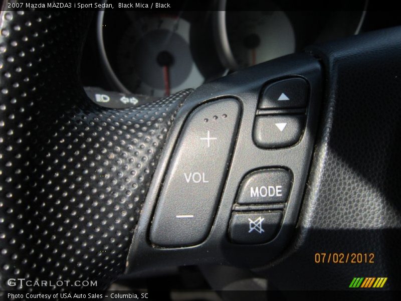 Black Mica / Black 2007 Mazda MAZDA3 i Sport Sedan