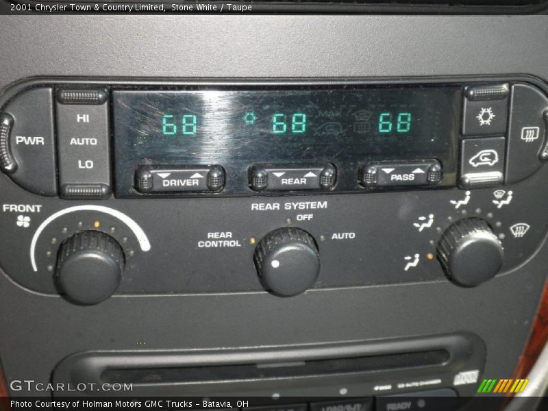 Stone White / Taupe 2001 Chrysler Town & Country Limited