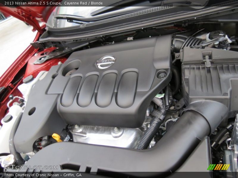 2013 Altima 2.5 S Coupe Engine - 2.5 Liter DOHC 16-Valve VVT 4 Cylinder