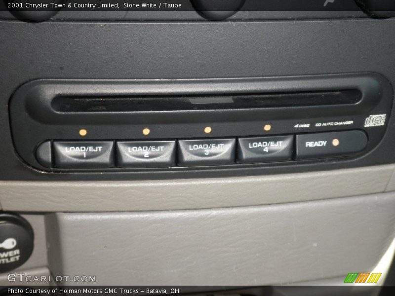 Stone White / Taupe 2001 Chrysler Town & Country Limited