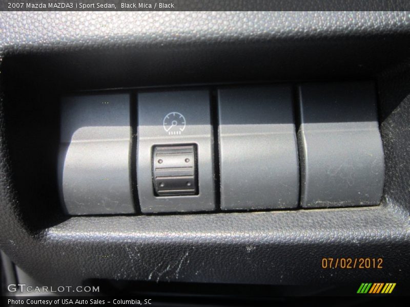Black Mica / Black 2007 Mazda MAZDA3 i Sport Sedan