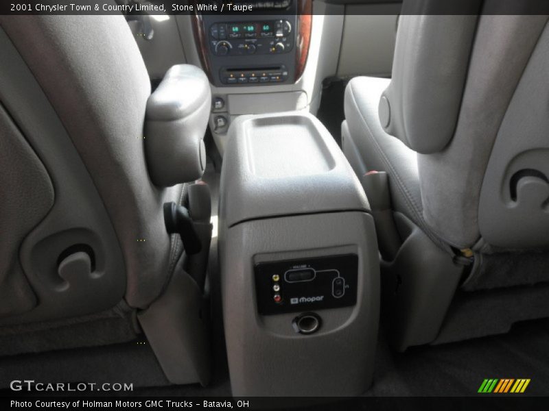 Stone White / Taupe 2001 Chrysler Town & Country Limited