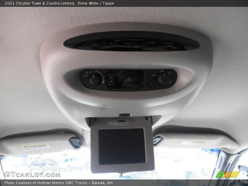 Stone White / Taupe 2001 Chrysler Town & Country Limited