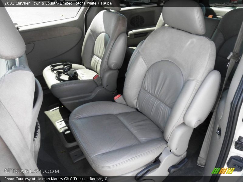Stone White / Taupe 2001 Chrysler Town & Country Limited