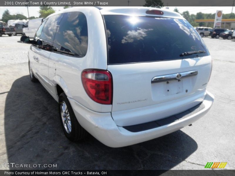 Stone White / Taupe 2001 Chrysler Town & Country Limited