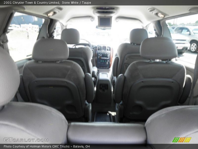 Stone White / Taupe 2001 Chrysler Town & Country Limited