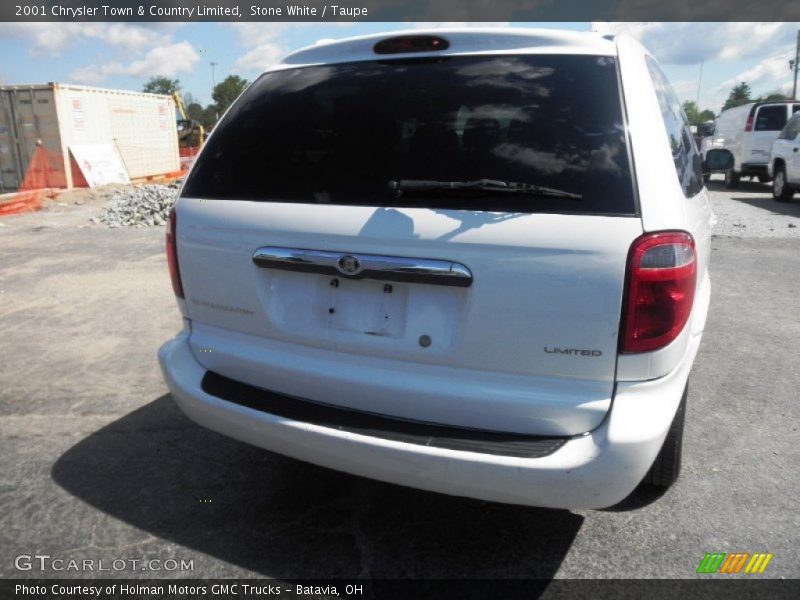 Stone White / Taupe 2001 Chrysler Town & Country Limited
