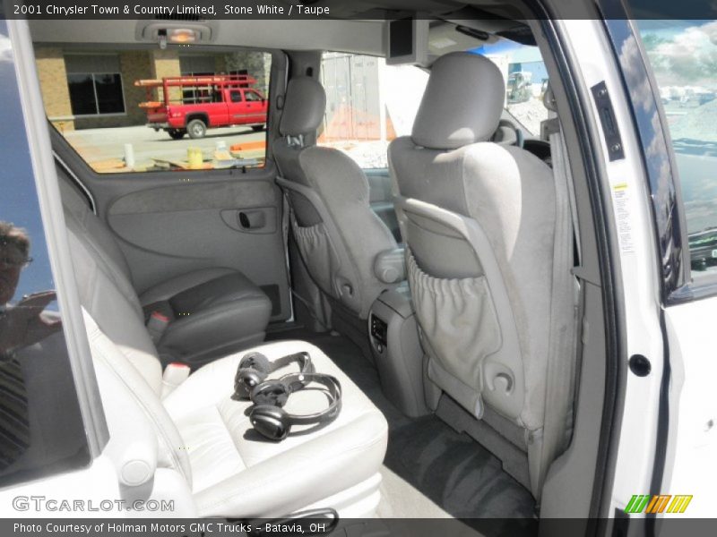 Stone White / Taupe 2001 Chrysler Town & Country Limited