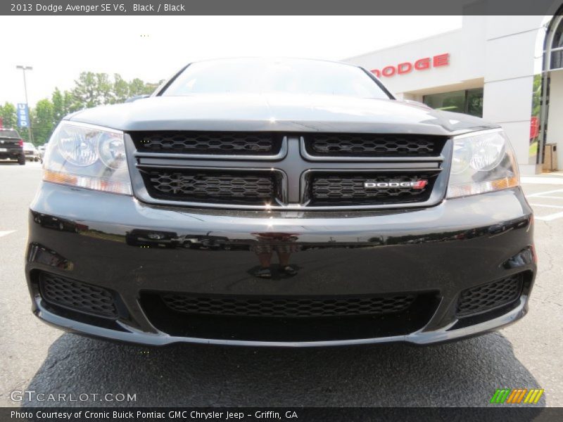 Black / Black 2013 Dodge Avenger SE V6