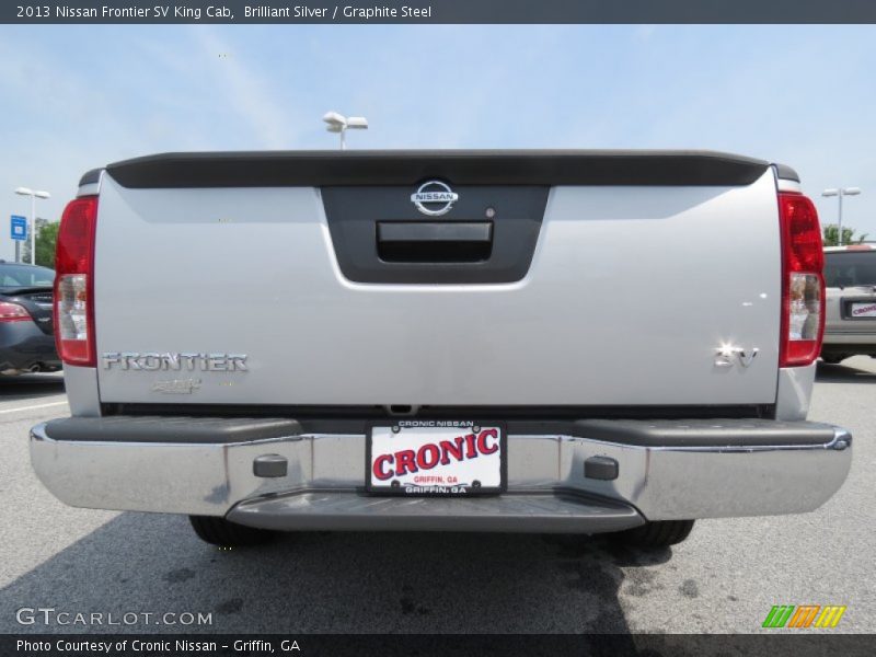Brilliant Silver / Graphite Steel 2013 Nissan Frontier SV King Cab