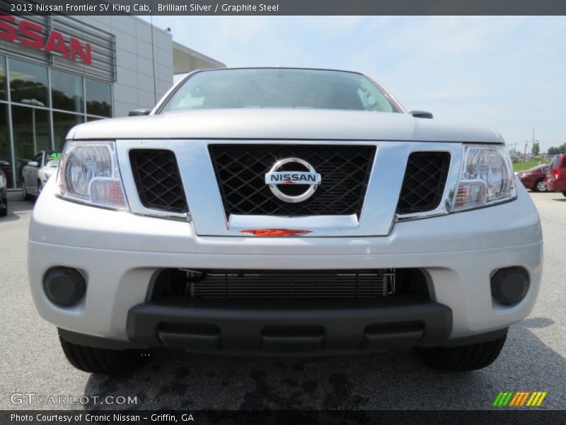 Brilliant Silver / Graphite Steel 2013 Nissan Frontier SV King Cab