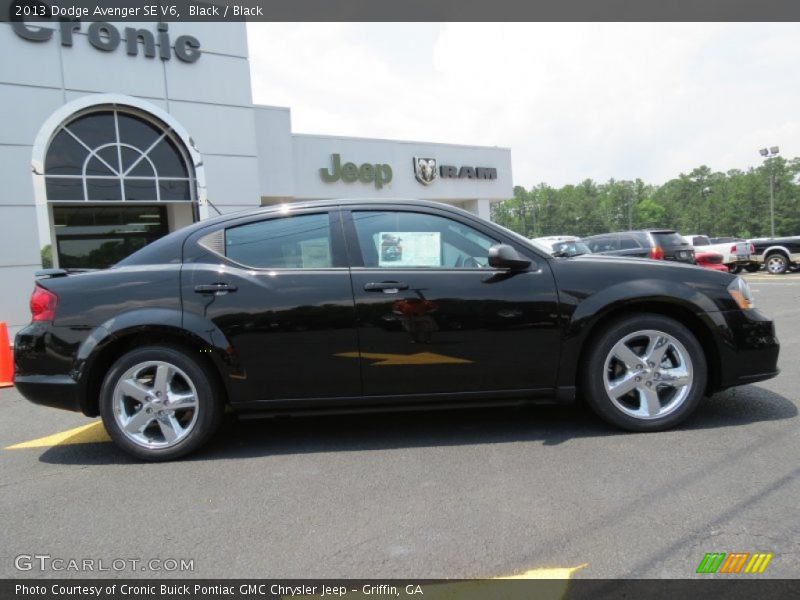 Black / Black 2013 Dodge Avenger SE V6