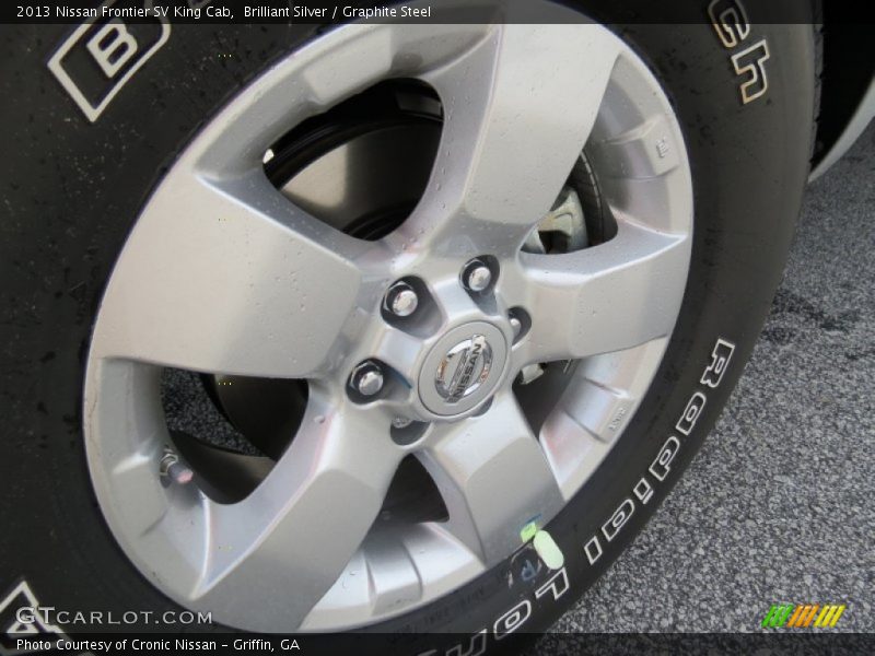 Brilliant Silver / Graphite Steel 2013 Nissan Frontier SV King Cab