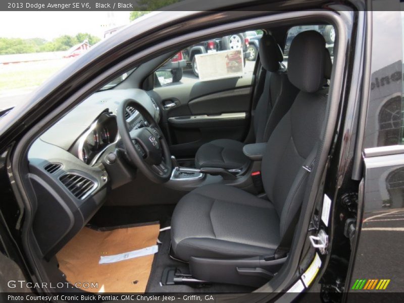 Black / Black 2013 Dodge Avenger SE V6