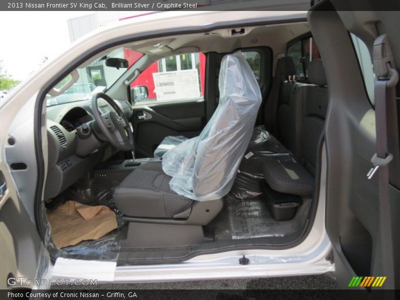  2013 Frontier SV King Cab Graphite Steel Interior