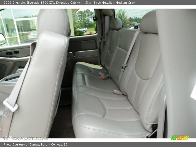 Silver Birch Metallic / Medium Gray 2006 Chevrolet Silverado 1500 Z71 Extended Cab 4x4