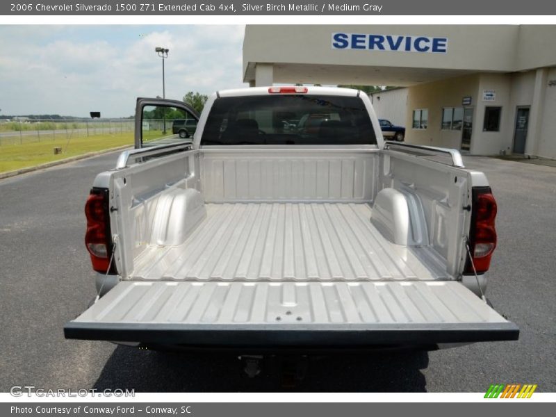Silver Birch Metallic / Medium Gray 2006 Chevrolet Silverado 1500 Z71 Extended Cab 4x4