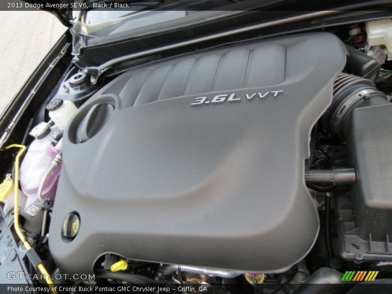 Black / Black 2013 Dodge Avenger SE V6