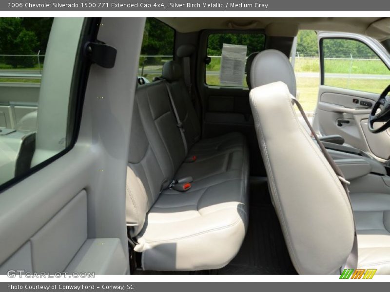 Silver Birch Metallic / Medium Gray 2006 Chevrolet Silverado 1500 Z71 Extended Cab 4x4