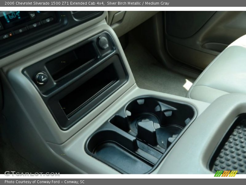 Silver Birch Metallic / Medium Gray 2006 Chevrolet Silverado 1500 Z71 Extended Cab 4x4