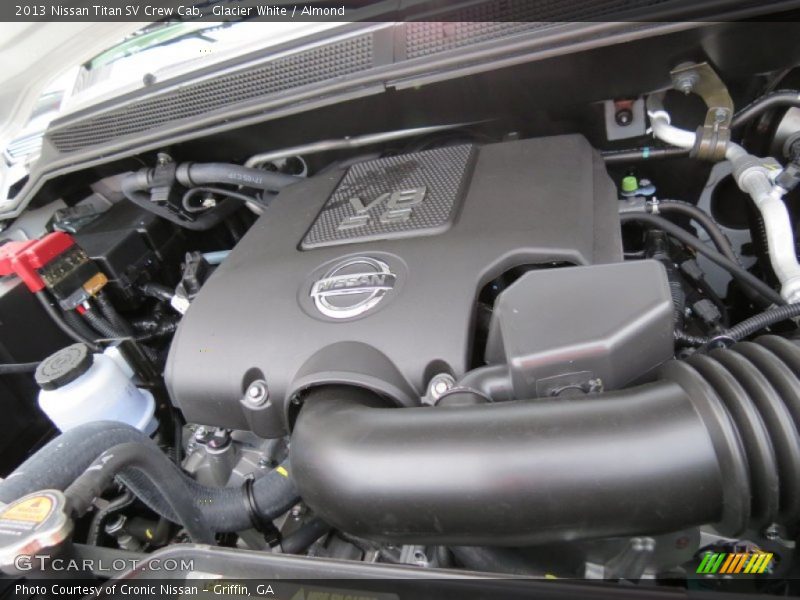 Glacier White / Almond 2013 Nissan Titan SV Crew Cab