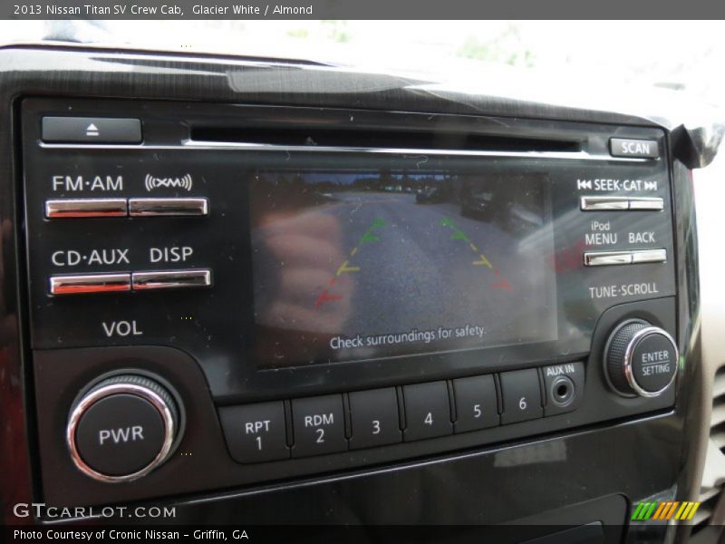 Glacier White / Almond 2013 Nissan Titan SV Crew Cab
