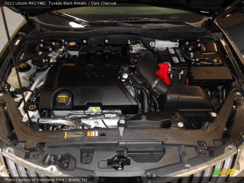 Tuxedo Black Metallic / Dark Charcoal 2011 Lincoln MKZ FWD
