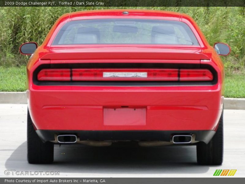 TorRed / Dark Slate Gray 2009 Dodge Challenger R/T