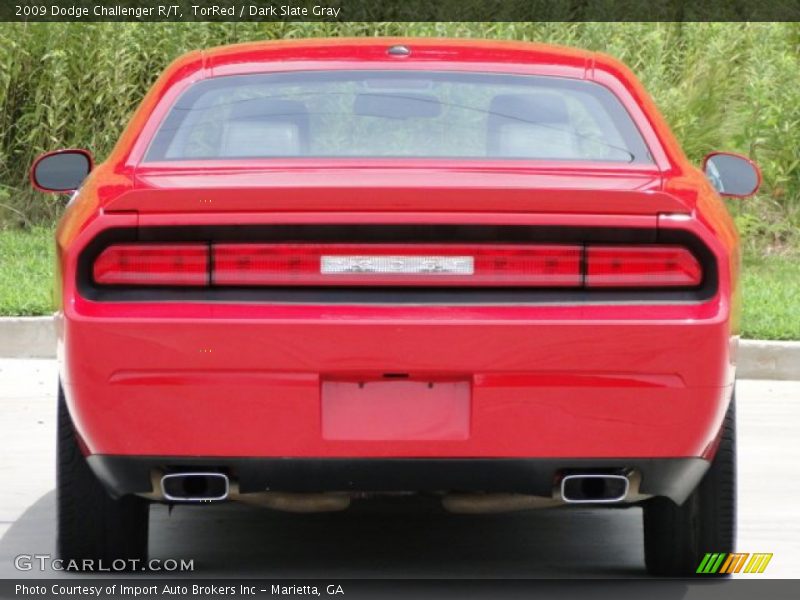TorRed / Dark Slate Gray 2009 Dodge Challenger R/T