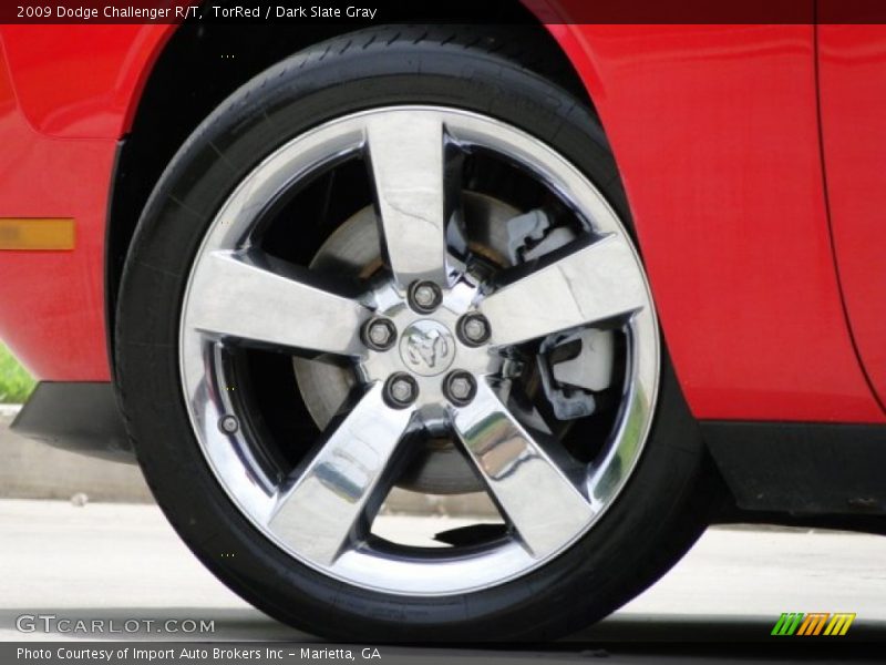 TorRed / Dark Slate Gray 2009 Dodge Challenger R/T