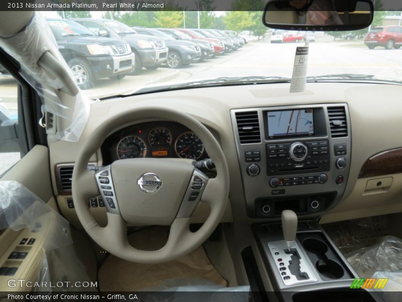 Dashboard of 2013 Armada Platinum