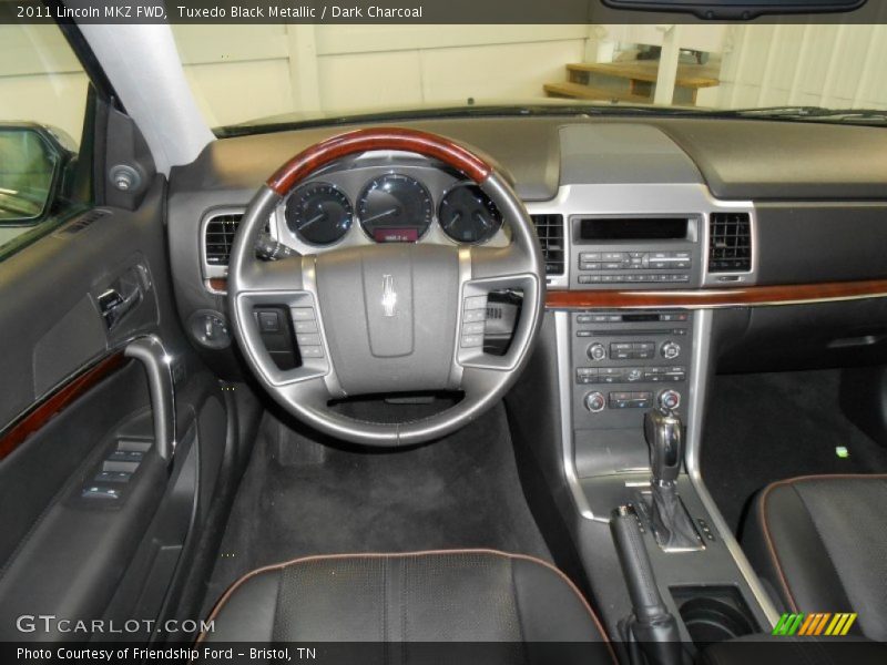 Tuxedo Black Metallic / Dark Charcoal 2011 Lincoln MKZ FWD