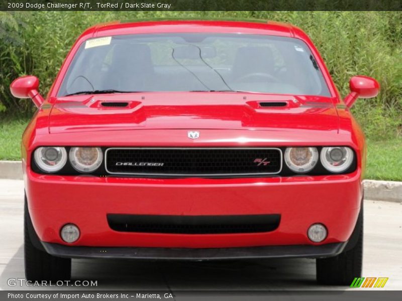 TorRed / Dark Slate Gray 2009 Dodge Challenger R/T