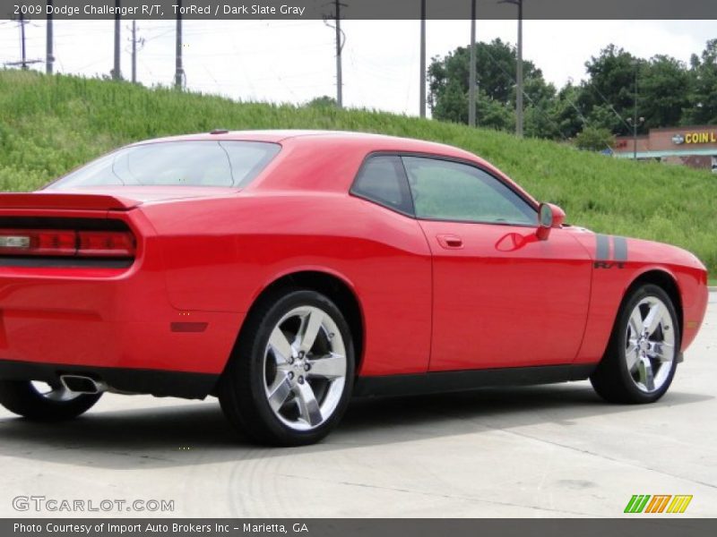 TorRed / Dark Slate Gray 2009 Dodge Challenger R/T