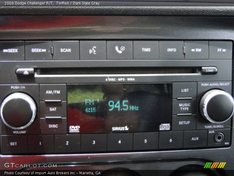 TorRed / Dark Slate Gray 2009 Dodge Challenger R/T