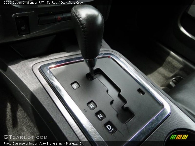 TorRed / Dark Slate Gray 2009 Dodge Challenger R/T