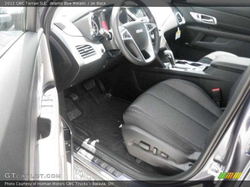 Atlantis Blue Metallic / Jet Black 2013 GMC Terrain SLE