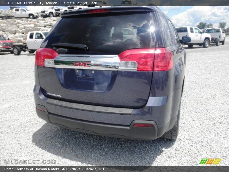 Atlantis Blue Metallic / Jet Black 2013 GMC Terrain SLE