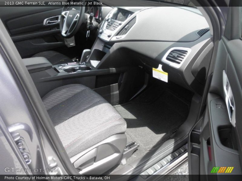 Atlantis Blue Metallic / Jet Black 2013 GMC Terrain SLE