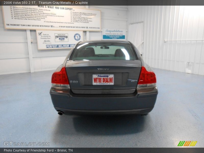 Titanium Gray Metallic / Graphite 2006 Volvo S60 2.5T