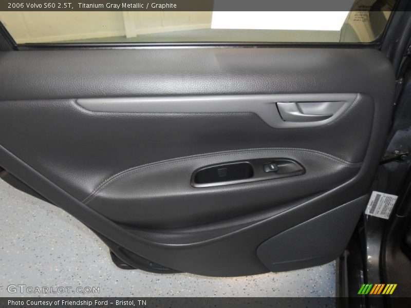 Titanium Gray Metallic / Graphite 2006 Volvo S60 2.5T