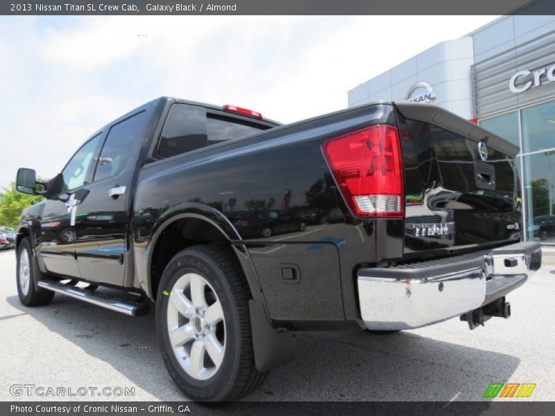 Galaxy Black / Almond 2013 Nissan Titan SL Crew Cab