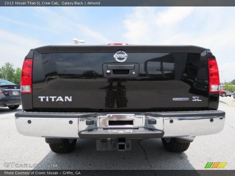 Galaxy Black / Almond 2013 Nissan Titan SL Crew Cab
