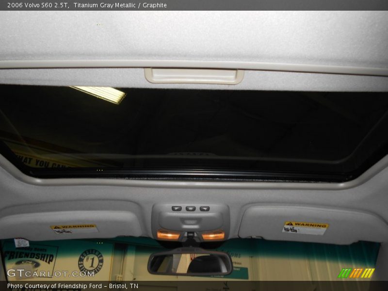 Titanium Gray Metallic / Graphite 2006 Volvo S60 2.5T