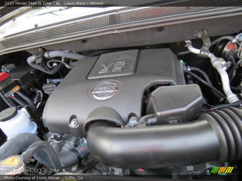  2013 Titan SL Crew Cab Engine - 5.6 Liter Flex-Fuel DOHC 32-Valve CVTCS V8